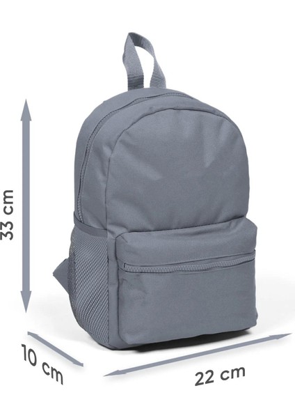 Kids Mavi Neon Pembe Iki Bölmeli Yuva Sırt Çantası 3'lü Set 3SET23511