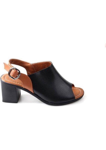 Frzn 02874 6 Cm Kadın Topuklu Sandalet fırsatları