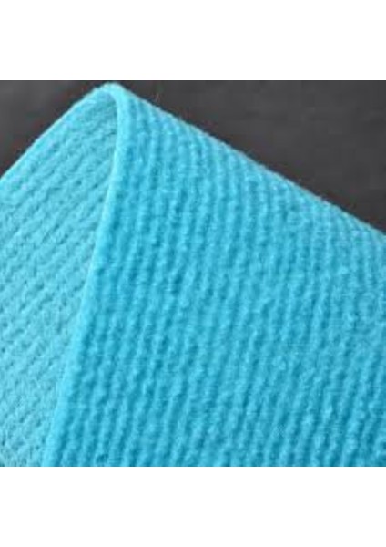 Rip Halıfileks Turkuaz Halıfilex 1 x 8,50 Metre Duvardan Duvara Halıfleks Ofis Fuar Halısı Rip Halı Ucuz Halıfilex