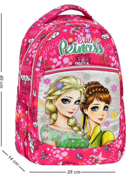 Frozen Desenli Ilkokul Çantası + Beslenme Çantası fırsatları