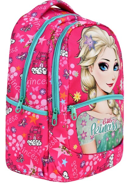 Ilkokul Frozen Desenli Kız Çocuk Ilkokul Çantası + Beslenme Çantası fiyatları