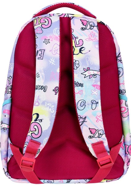 Ilkokul Girl Desenli Kız Çocuk Ilkokul Çantası + Beslenme Çantası modelleri