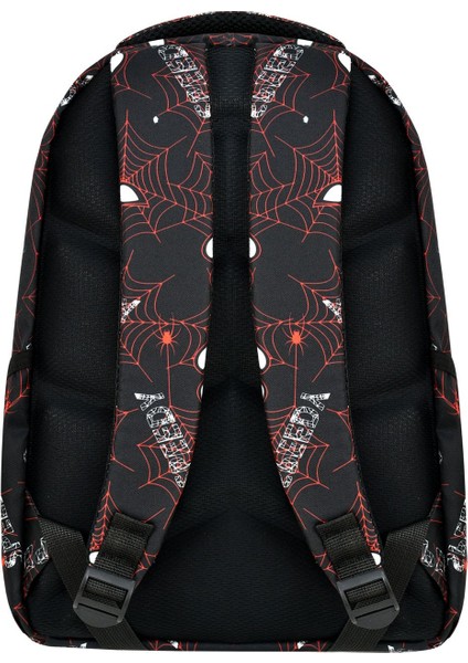 Anaokulu ve Ilkokul Erkek Çocuk Örümcek Adam Desenli, Beslenmeli Su Geçirmez Okul Çantası modelleri