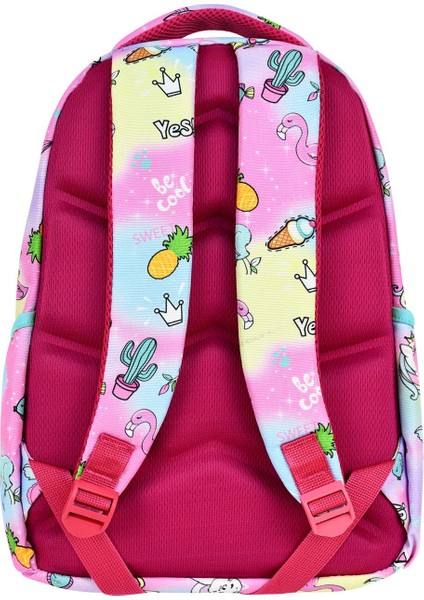 Ilkokul Unicorn Desenli Kız Çocuk Ilkokul Çantası + Beslenme Çantası modelleri