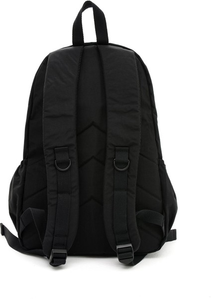 Sanmorris Unisex Suya Dayanıklı Krinkıl Kumaş Çok Gözlü Büyük Boy Okul ve Sırt Çantası