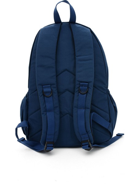 Sanmorris Unisex Suya Dayanıklı Krinkıl Kumaş Çok Gözlü Büyük Boy Okul ve Sırt Çantası