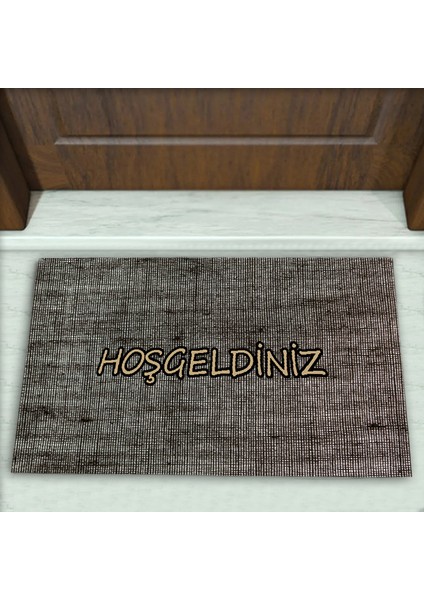 Modern Desenli Dekoratif Kapı Önü Paspası No: 1108