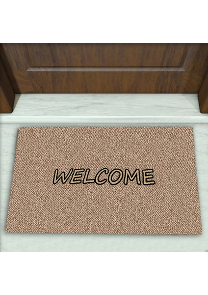 Modern Desenli Dekoratif Kapı Önü Paspası No: 1503