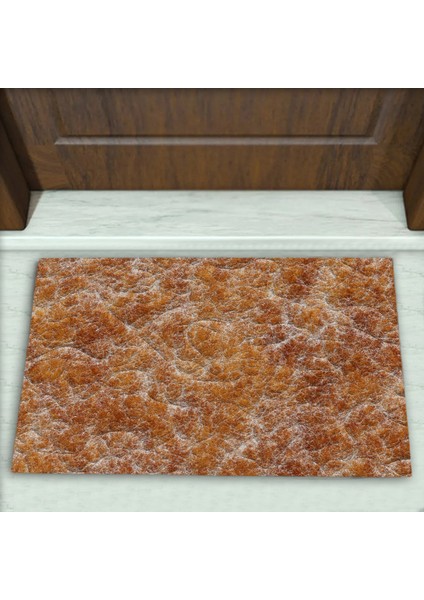 Mermer Desenli Dekoratif Kapı Önü Paspası No: 1468