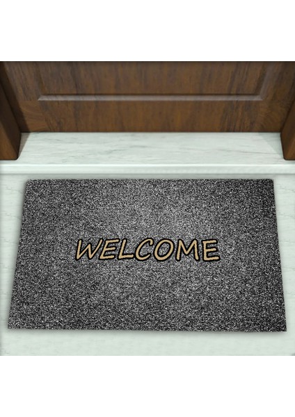 Modern Desenli Dekoratif Kapı Önü Paspası No: 1411