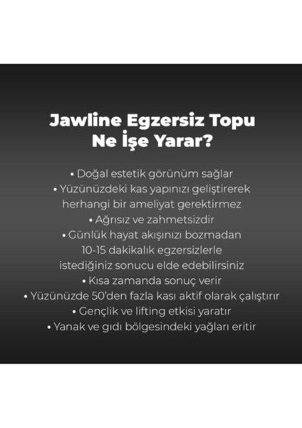 Kırmızı Jawline Exerciser (Çene Egzersiz Aleti) | Jawline Egzersiz Topu fırsatları
