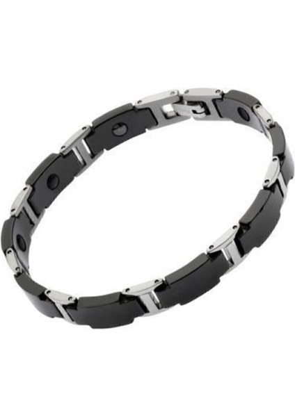 Standart Ti - Enerji Bileklikleri (Siyah) Mıknatıslı Bileklik Standart