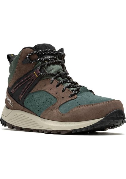Wildwood Mid Leather Wp Erkek Yeşil Outdoor Ayakkabı J068031-FOT fiyatları
