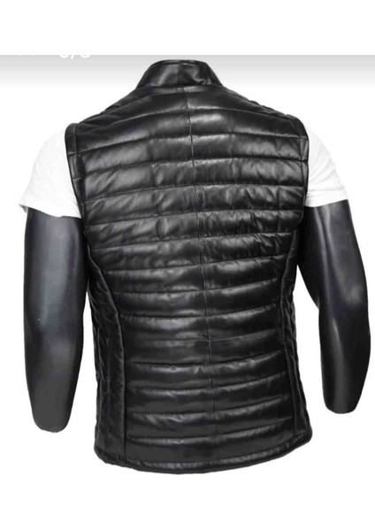 Hakiki Deri Şişme Yelek modelleri