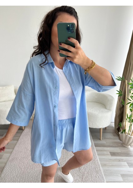 MAVİ ŞORTLU TAKIM fiyatları