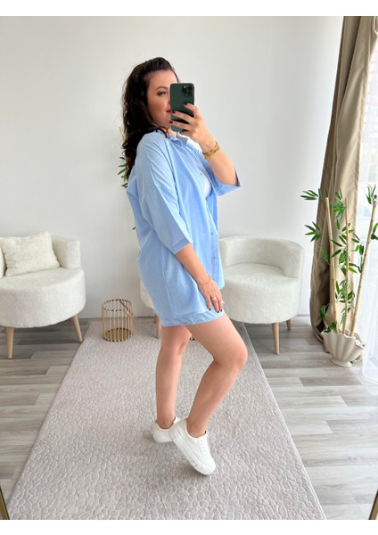 MAVİ ŞORTLU TAKIM fırsatları