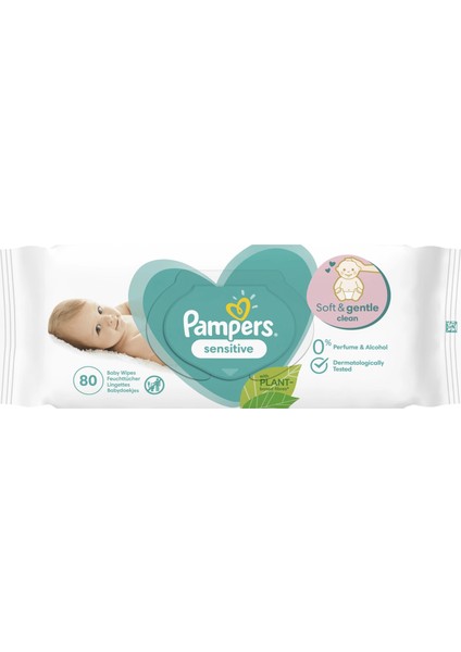 Pampers Sensitive Hassas Islak Bebek Havlusu 52X12 Adet (624 Yaprak)