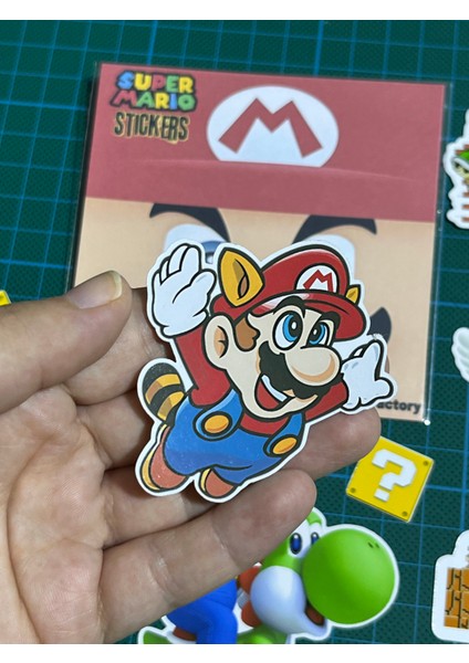 Cuppy Box Super Mario Sticker Set 20 Parça