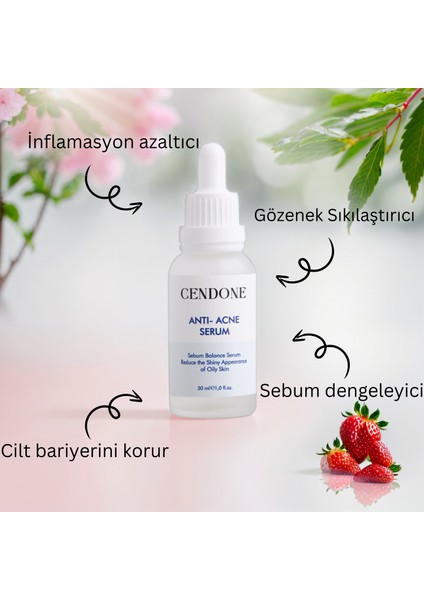 Akne Niacinamide Cilt Bakım Serumu 30 ml