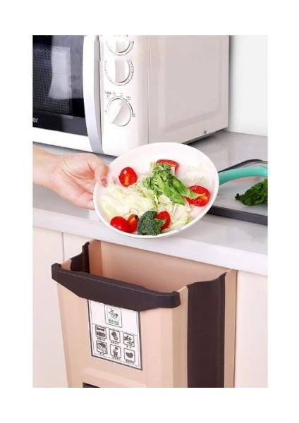 Katlanabilir Askılı Çöp Kovası 9 Lt. fiyatları