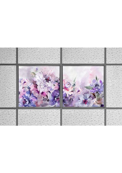 60X60 LED Panel Aydınlatma Armatür Avize Sıva Altı Desenli 1x2 Ikili Grup 46510820SA modelleri