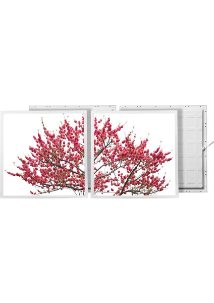 60X60 LED Panel Aydınlatma Armatür Avize Sıva Altı Desenli 1x2 Ikili Grup 46510779SA