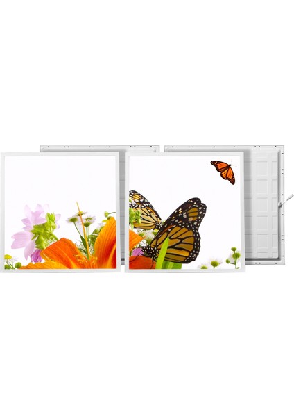 60X60 LED Panel Aydınlatma Armatür Avize Sıva Altı Desenli 1x2 Ikili Grup 46510740SA fiyatları
