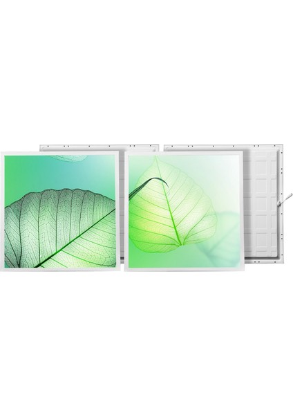 60X60 LED Panel Aydınlatma Armatür Avize Sıva Altı Desenli 1x2 Ikili Grup 46510067SA