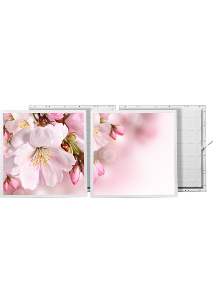 60X60 LED Panel Aydınlatma Armatür Avize Sıva Altı Desenli 1x2 Ikili Grup 46510136SA fiyatları