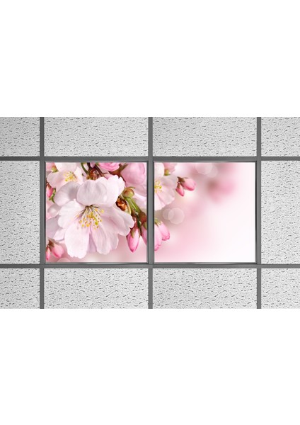 60X60 LED Panel Aydınlatma Armatür Avize Sıva Altı Desenli 1x2 Ikili Grup 46510136SA modelleri