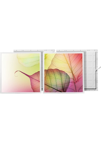 60X60 LED Panel Aydınlatma Armatür Avize Sıva Altı Desenli 1x2 Ikili Grup 46510040SA fiyatları