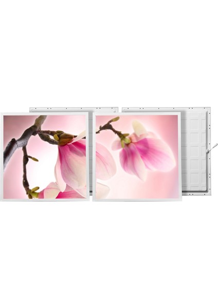 60X60 LED Panel Aydınlatma Armatür Avize Sıva Altı Desenli 1x2 Ikili Grup 46510072SA fiyatları