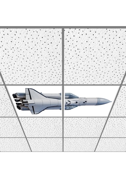 60X60 LED Panel Aydınlatma Armatür Avize Sıva Altı Desenli 1x2 Ikili Grup 46510775SA