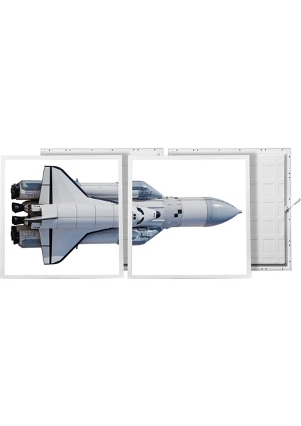 60X60 LED Panel Aydınlatma Armatür Avize Sıva Altı Desenli 1x2 Ikili Grup 46510775SA fiyatları