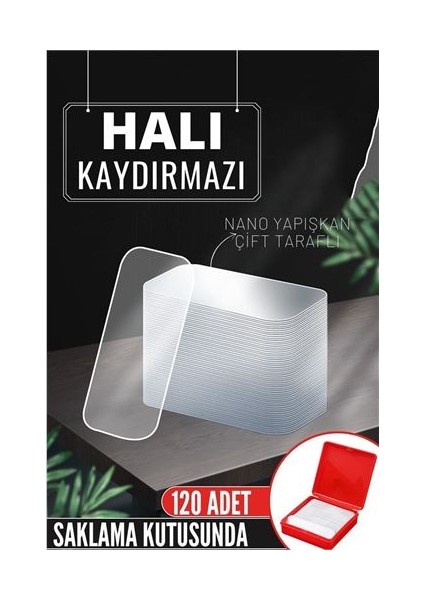 Transformacion Halı Kilim Yolluk Kayma Önleyici 120 Adet Pvc Nano 718257