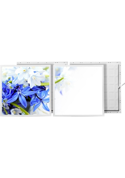 60X60 LED Panel Aydınlatma Armatür Avize Sıva Altı Desenli 1x2 Ikili Grup 46510895SA fiyatları