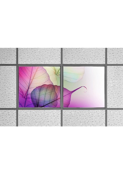 60X60 LED Panel Aydınlatma Armatür Avize Sıva Altı Desenli 1x2 Ikili Grup 46510027SA modelleri