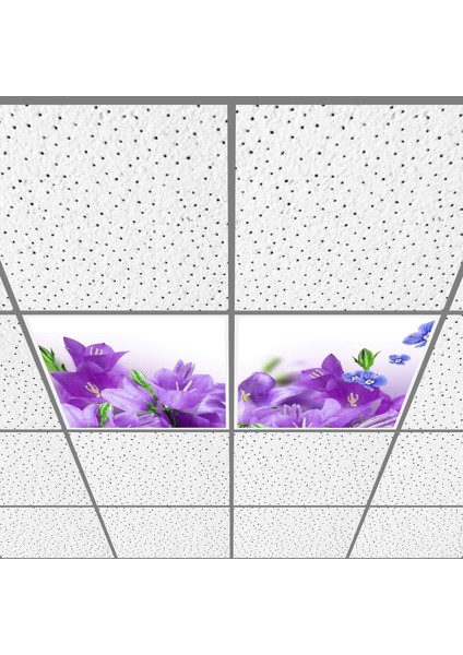 60X60 LED Panel Aydınlatma Armatür Avize Sıva Altı Desenli 1x2 Ikili Grup 46510872SA