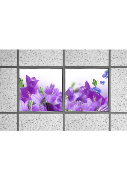 60X60 LED Panel Aydınlatma Armatür Avize Sıva Altı Desenli 1x2 Ikili Grup 46510872SA