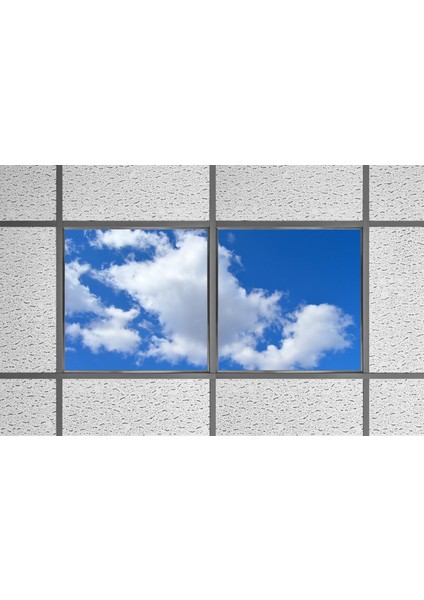 60X60 LED Panel Aydınlatma Armatür Avize Sıva Altı Desenli 1x2 Ikili Grup 46511150SA modelleri