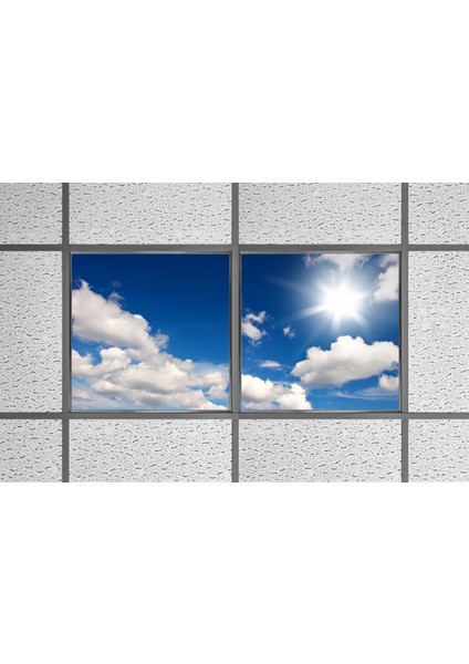 60X60 LED Panel Aydınlatma Armatür Avize Sıva Altı Desenli 1x2 Ikili Grup 46510933SA modelleri