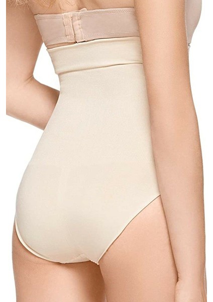 Yüksek Bel Göğüs Altı Silikonlu Underbust Alt Karın Göbek Toparlayıcı Inceltici Kadın Slip Korse fiyatları