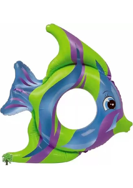 Balık Şekilli Şişme Deniz Simidi 3-6 Yaş - Intex Tropical Fish Swimming Rings