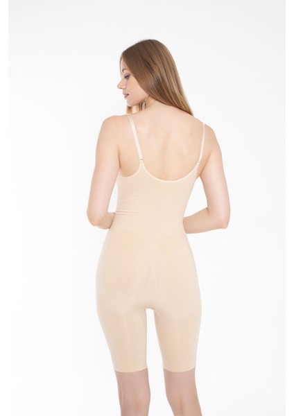 Bel Bacak Göğüs Basen Toparlayıcı Inceltici Shapewear Tüm Vücut Korsesi Tam Boy Korse