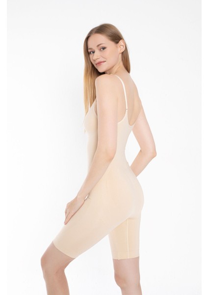 Bel Bacak Göğüs Basen Toparlayıcı Inceltici Shapewear Tüm Vücut Korsesi Tam Boy Korse