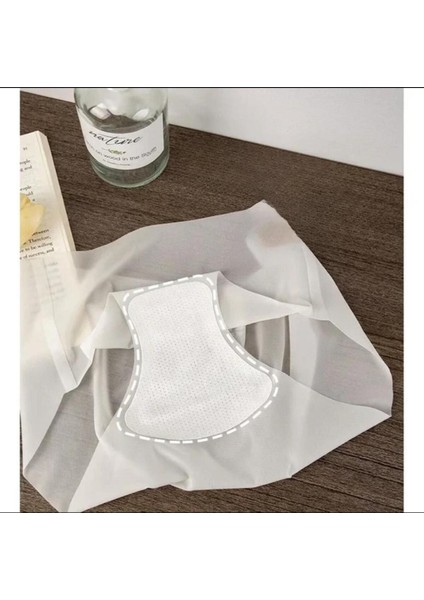 Ultra Ince Dikişsiz Buz Ipek Külot Mikro Şeffaf Lazer Kesim Iz Yapmaz Külot Beyaz