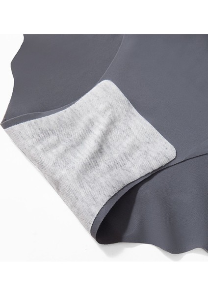 Nefes Alabilir Yüksek Bel Ince Esnek Elastik Külot Mikro Şeffaf Dikişsiz Iz Yapmaz Antrasit fiyatları