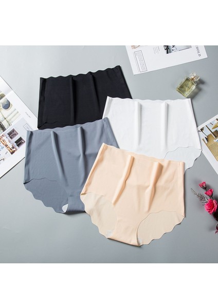 Nefes Alabilir Yüksek Bel Ince Esnek Elastik Külot Mikro Şeffaf Dikişsiz Iz Yapmaz Antrasit indirimleri