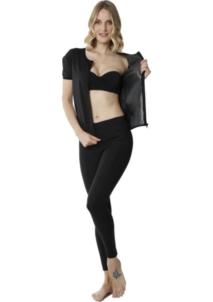 Termal Fermuarlı Üst ve Termal Tayt Ikisi Bir Arada Takım modelleri