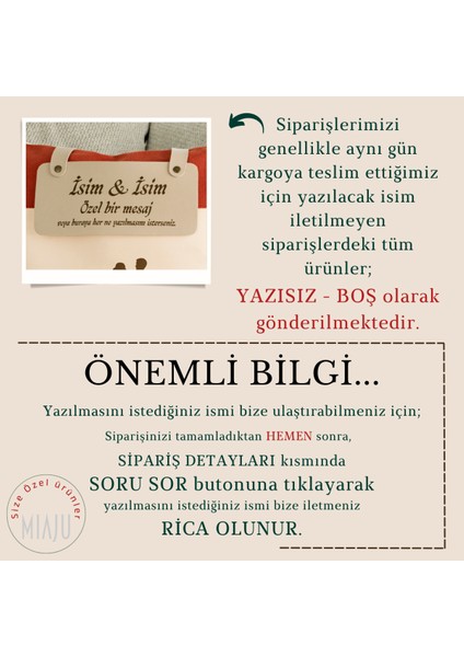 Ay Yıldız Sevdalıları Için, Isme Özel Kişisel Yastık, Çok Değerli, Anlamlı ve Unutulmaz Hediye